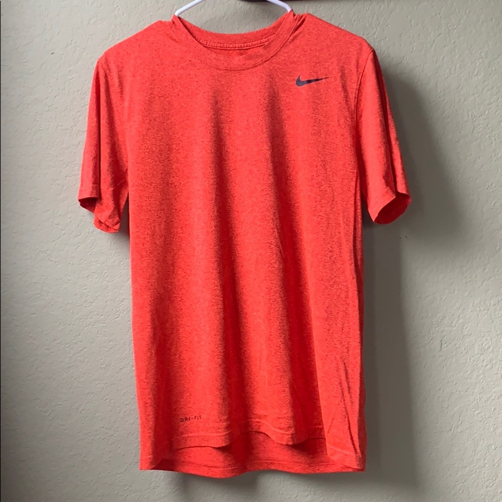 Orange Nike Short Sleeve T-Shirt